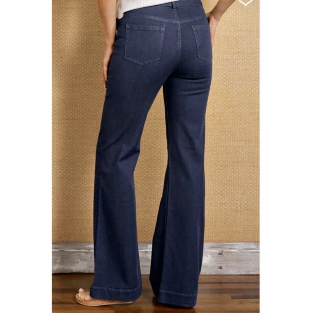 Soft Surroundings Metamorphic Button Front Flare … - image 2